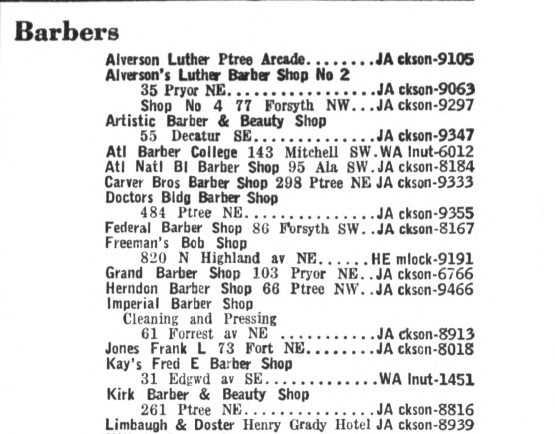 Atlanta city directory, 1936